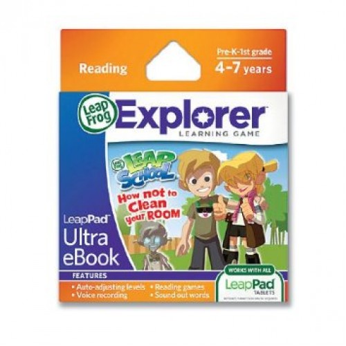 LEAPFROG LeapPad Ultra eBook Software, Leapschool How Not To Clean your Room